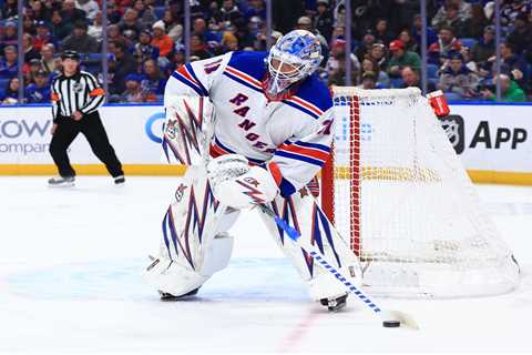 Rangers’ Igor Shesterkin pulled after nightmare five-goal first period against Sabres