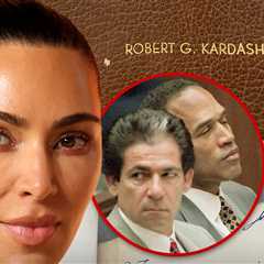 Kim Kardashian Offered to Buy Her Dad's Bible for $15K, O.J.'s Estate Says No