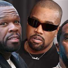 Hell Freezes Over as 50 Cent Sides With Diddy, Urges Kanye to Chill, Smile