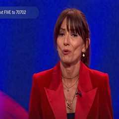 Davina McCall's Emotional Breakdown on Comic Relief