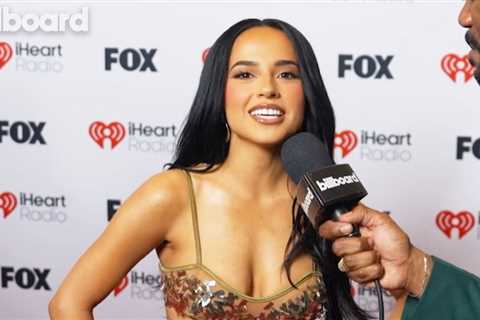 Becky G Talks Working With Peso Pluma, Performing Together At Coachella & More | iHeartRadio Music..