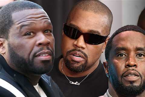 Hell Freezes Over as 50 Cent Sides With Diddy, Urges Kanye to Chill, Smile