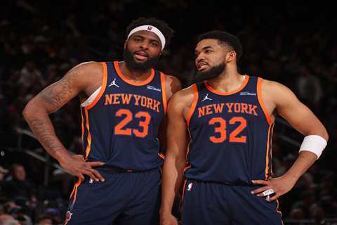 Karl-Anthony Towns-Mitchell Robinson tandem is producing – but not in the way Knicks expected