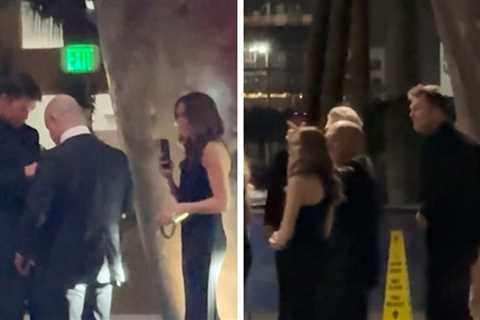Tom Brady Hits David Beckham Birthday Party With Mystery Woman