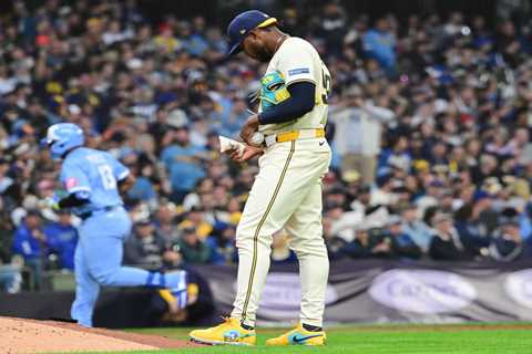Brewers’ pitching problems may go deeper than torpedo bats after another shellacking