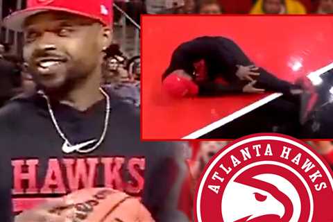 Atlanta Hawks Fan Injured During In-Game Challenge, Stretchered Off Court