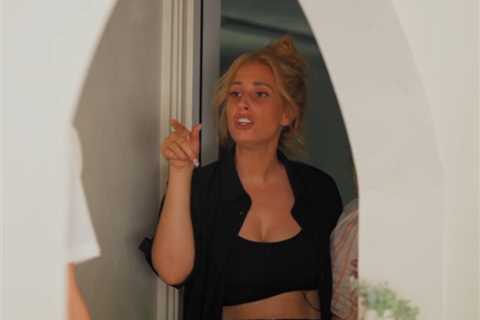 Stacey Solomon confronts son Zach in fiery row after late-night party