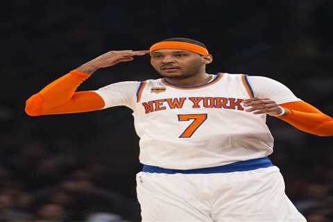 Carmelo Anthony heading into Hall of Fame on first ballot