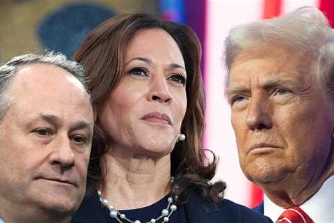 Kamala Harris Calls Out Doug Emhoff’s Law Firm, Others for Trump Deal