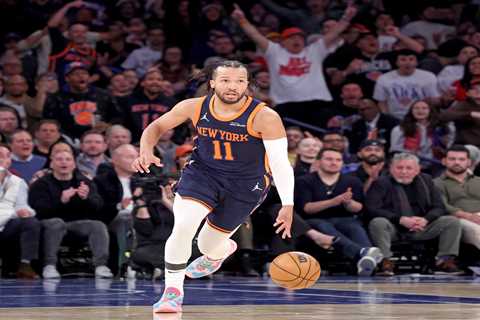 Jalen Brunson back at Knicks practice with return looming after month-long absence
