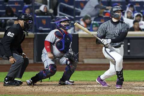 Mets’ Brett Baty struggling at plate despite hitting the ball harder