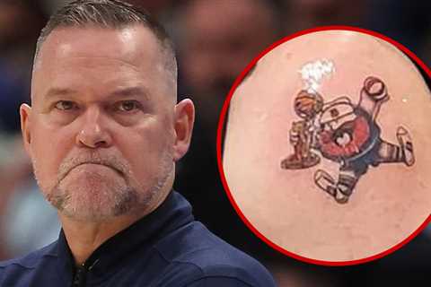 Michael Malone Tattoo Artist Down to Cover Up Nuggets Championship Ink