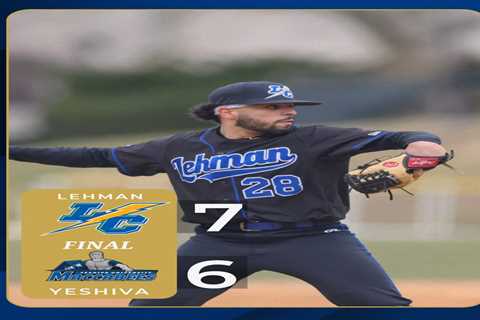 Lehman College pitcher overcome with ‘joy’ of snapping program’s 42-game losing streak