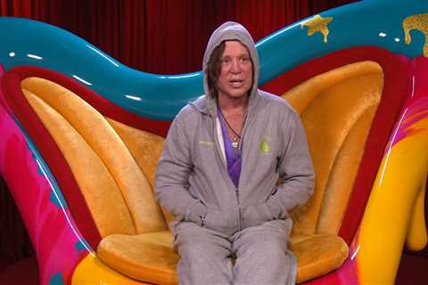Celebrity Big Brother's Mickey Rourke in Controversy Over Early Exit Prediction