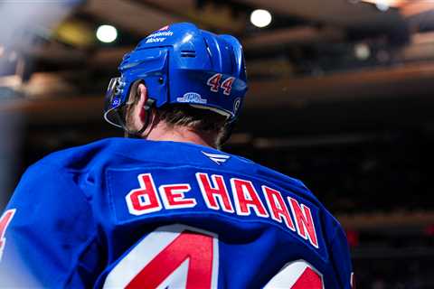 Calvin de Haan’s Rangers frustration is easy to understand — his role puzzled me, too