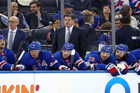 Peter Laviolette’s Rangers future still hangs in the balance