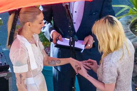 Kristen Stewart and Fiancée Dylan Meyer Get Married