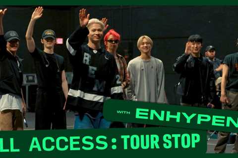 ENHYPEN’s Hot Coachella Set: Exclusive Behind the Scenes Tour Stop | All Access | Billboard News