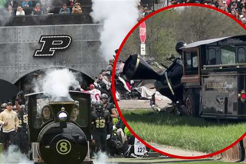 Purdue University Boilermakers Train Mascot Involved In Fatal Crash