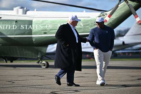 Sauce Gardner pokes fun at Saquon Barkley controversy over Trump golf outing