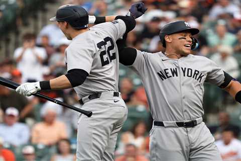 Yankees’ four-homer first inning carries them in destruction of Orioles