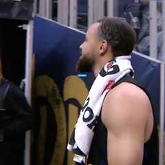 Steph Curry consoles heartbroken son after Game 6 loss to Rockets