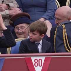 Prince Louis' Cheeky Hair Flip Steals the Show at VE Day Parade While Dad William Tries Not to..