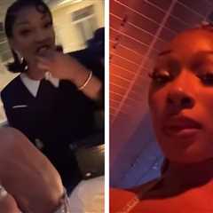 Megan Thee Stallion Sneaks Phone Into Met Gala ... Questlove Does Too
