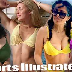 Salma Hayek, Livvy Dunne, Jordan Chiles Land S.I. Swimsuit Covers