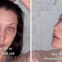 Bella Hadid Addressed Facelift And Fox Eye Lift Surgery Rumors