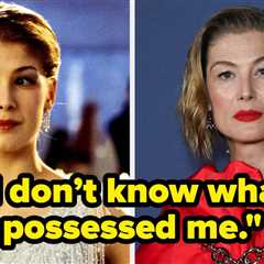 Rosamund Pike Refused To “Unzip And Drop” Her Dress During Her Bond Girl Audition After Casting..