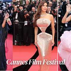 On the Scene at the Cannes Film Festival: Angela Bassett Stuns in a Black Fringe Burberry Gown, Eva ..