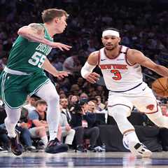 Josh Hart snags first Knicks’ triple double in playoffs since 1972