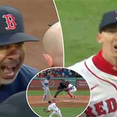 Walker Buehler, Alex Cora ejected after fiery argument over blown call against Mets