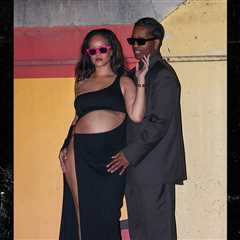 Rihanna Shows off Baby Bump After Dinner With A$AP Rocky in Cannes