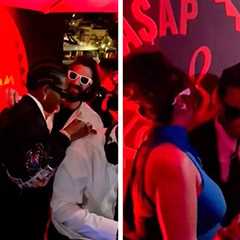 Rihanna and A$AP Rocky Party in DJ Booth at Cannes Party, New Video