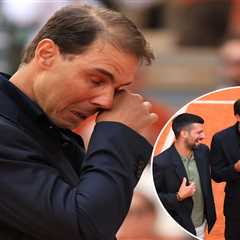Rafael Nadal brought to tears by emotional French Open farewell surprise from biggest rivals