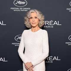 Jane Fonda Radiates Elegance in Custom Giorgio Armani at Cannes 2025