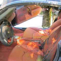 Diddy Prosecutors Release New Pics of Porsche Fire Damage as Trial Exhibits