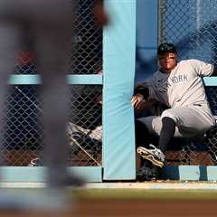 Aaron Judge trying to avoid ‘fear’ as he returns to scene of his Dodger Stadium wall crash