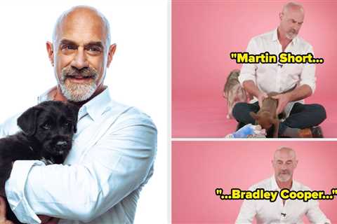Christopher Meloni Just Revealed His Absolute Favorite Law & Order Episode While Playing With..