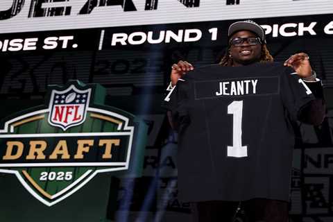 Raiders’ Ashton Jeanty reveals he also received an NFL draft prank call saying he’d been traded