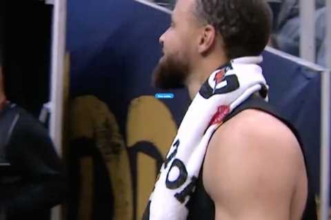 Steph Curry consoles heartbroken son after Game 6 loss to Rockets
