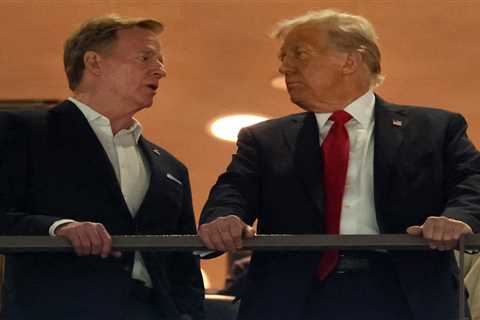 Donald Trump, Roger Goodell announce Washington as 2027 NFL Draft host