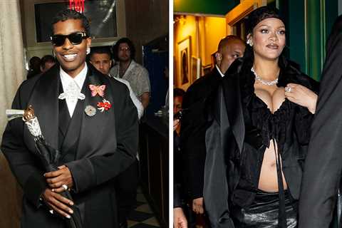 Pregnant Rihanna and A$AP Rocky Lead Star-Studded Met Gala After-Party