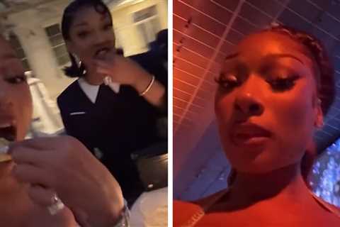 Megan Thee Stallion Sneaks Phone Into Met Gala ... Questlove Does Too