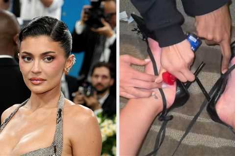 Kylie Jenner Took “Beauty Is Pain” To A New Level To Keep Her Heels On All Night At The Met Gala,..
