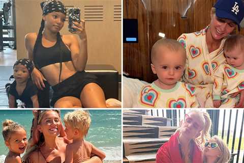 Moms and Their Mini-Mes ... Happy Mother's Day!