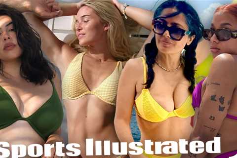 Salma Hayek, Livvy Dunne, Jordan Chiles Land S.I. Swimsuit Covers