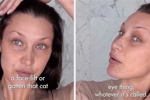 Bella Hadid Addressed Facelift And Fox Eye Lift Surgery Rumors
